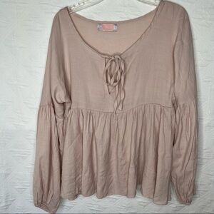 C+D+M Blush Pink Top